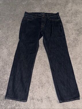 Aeropostale Men's Straight Jeans - Dark Indigo